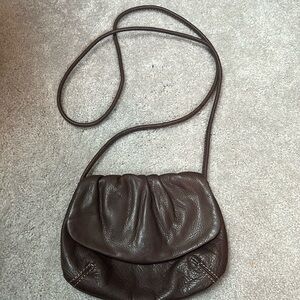Fossil brown cross body bag